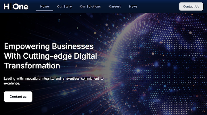 H One website